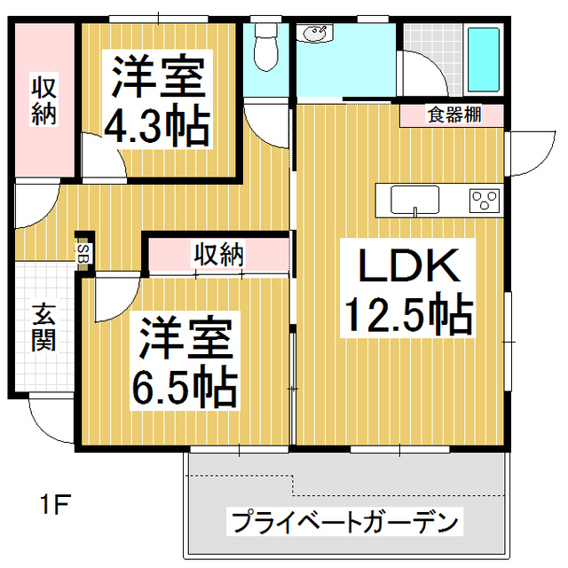 ナトゥーア西春近IIIの間取り