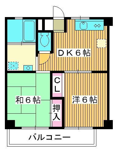 向原パークハイツの間取り