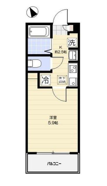 ファーストインプレスの間取り