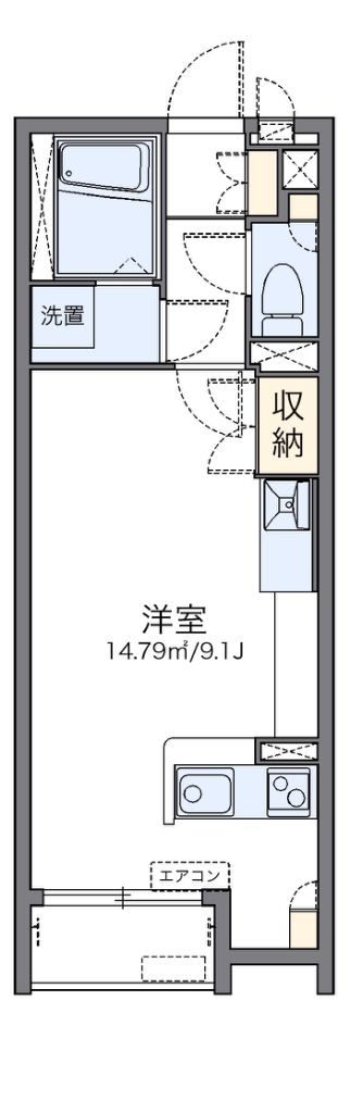 【レオネクストクラムIIの間取り】