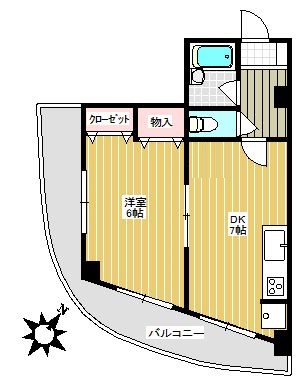 カーサ澤田の間取り