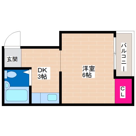 マンション ル・エーテ20の間取り