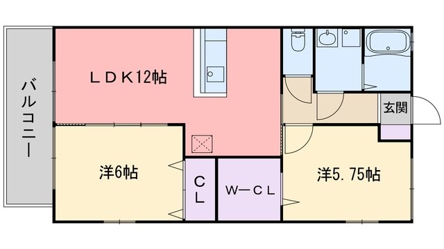 コモド次郎丸　Ｂ棟の間取り