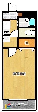 メゾンフルールＣ棟の間取り