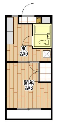 【ハイツ石塚掛川Aの間取り】