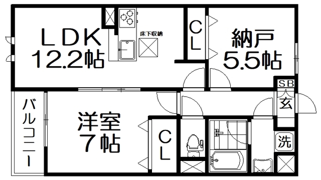 Paston・Cocoの間取り