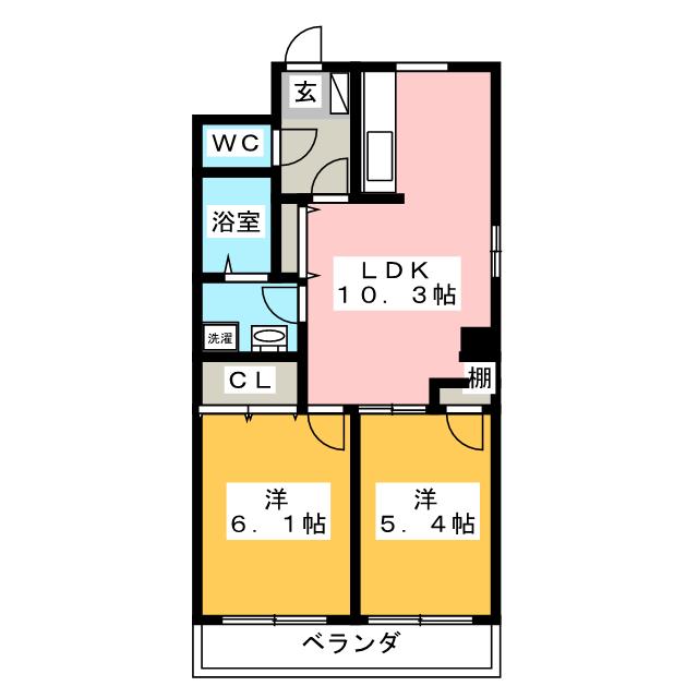 小寿星の間取り