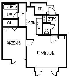 ラポールIの間取り