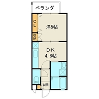 プレサント安里ヒルズ（ＴＡ）の間取り