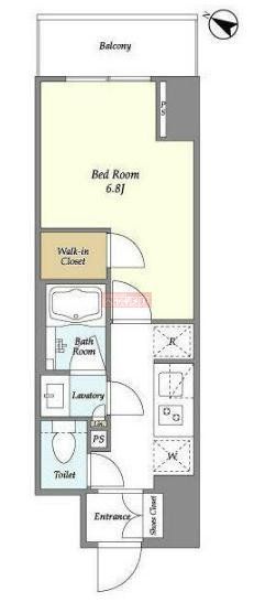 ドゥーエ横濱鶴見の間取り