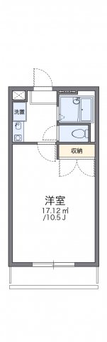 レオパレスラポールの間取り