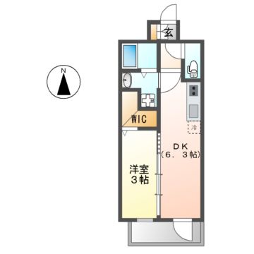 エステムコート名古屋セントリアの間取り