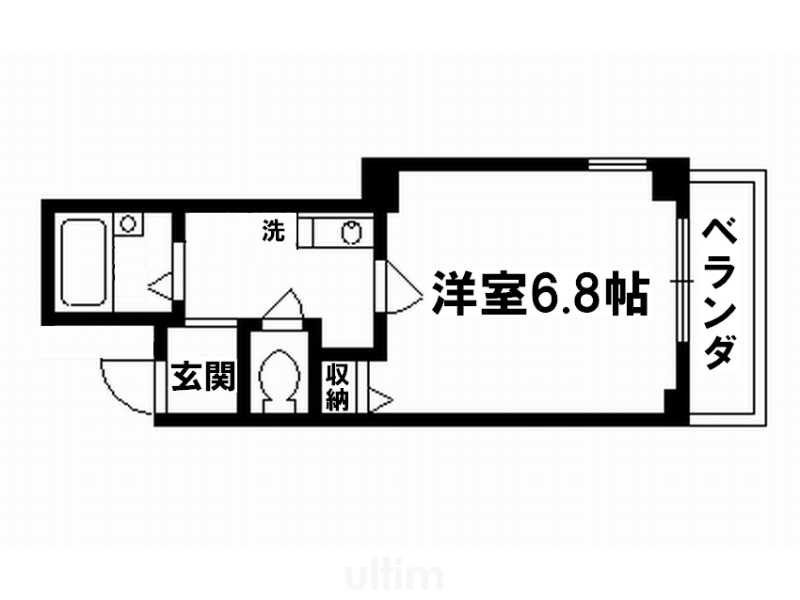 プレサンス京都二条城前の間取り