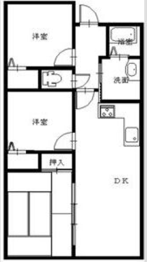 グローバル高田の間取り