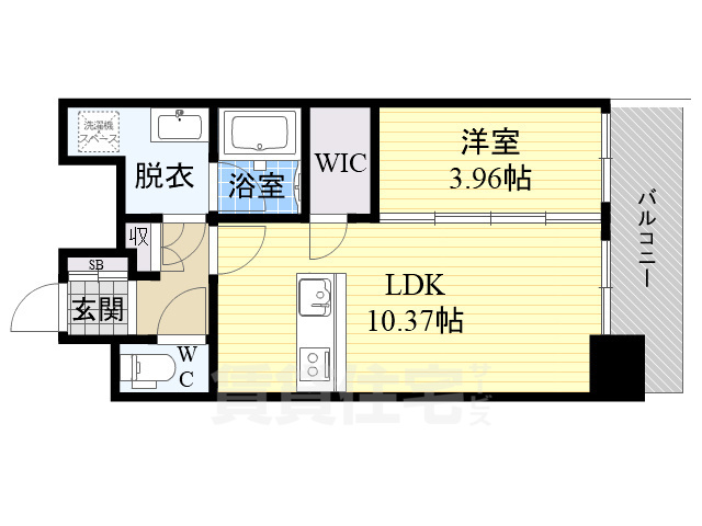 La Douceur放出の間取り