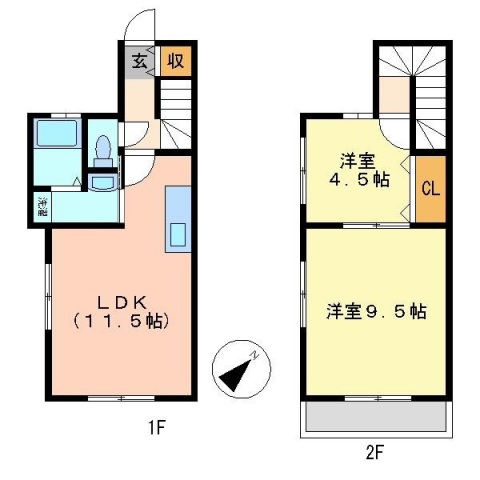 八朔ハウスの間取り