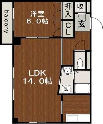 コンフォールエムズの間取り