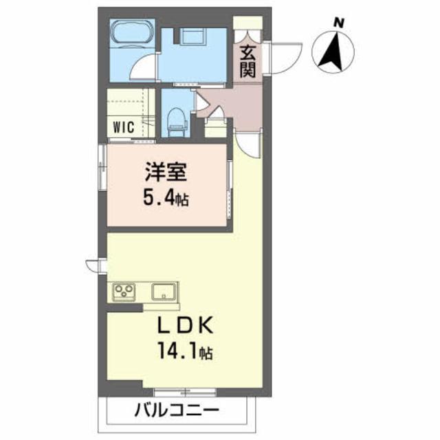 シャーメゾン翔の間取り