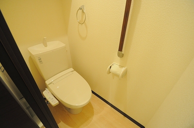 トイレ　写真は別号室のものです。