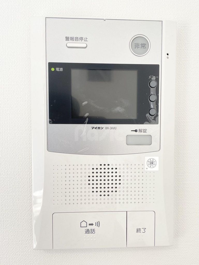 セキュリティ　カメラ付きインターホン