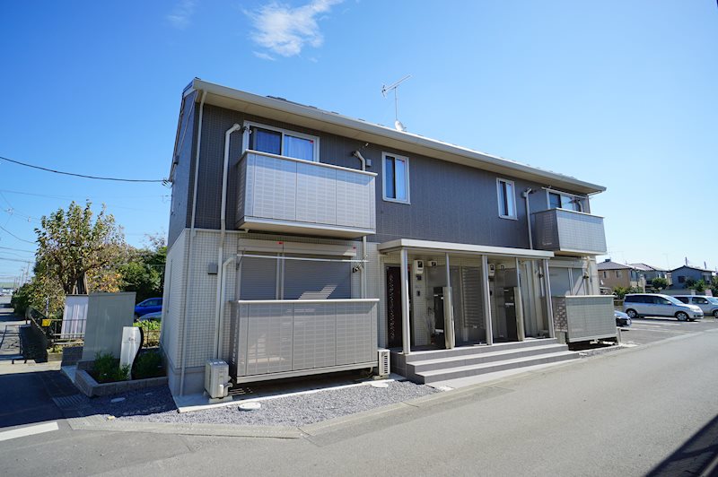 建物外観　全住戸角部屋物件。