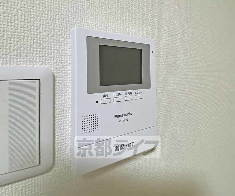 セキュリティ　モニターで来客確認できるので安心です。