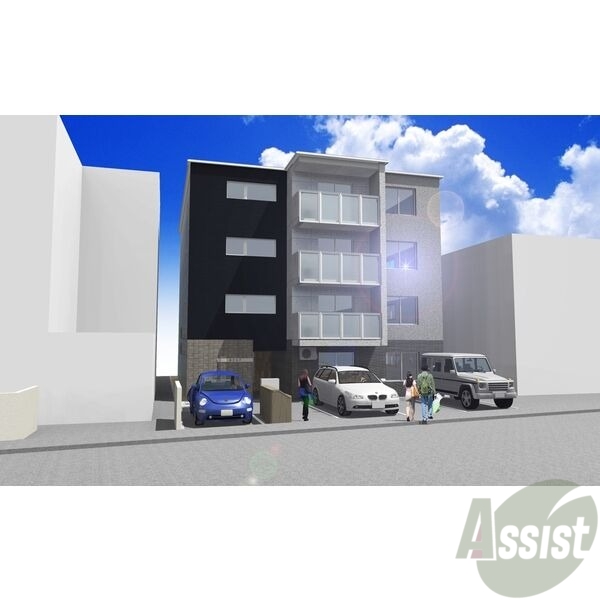 建物外観　西区二十四軒３条「ドゥーロジュマンIII」