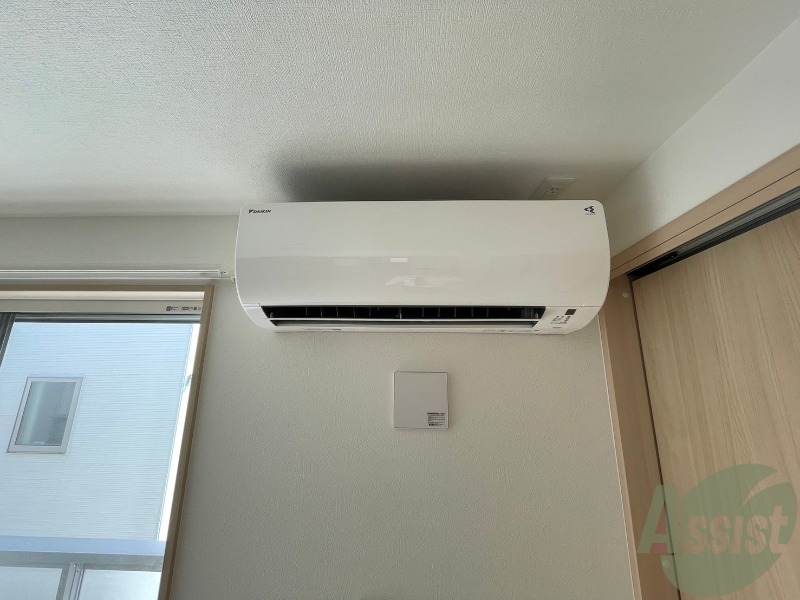 その他設備　エアコンが設置されているので各季節を快適に過ごせそうですね。