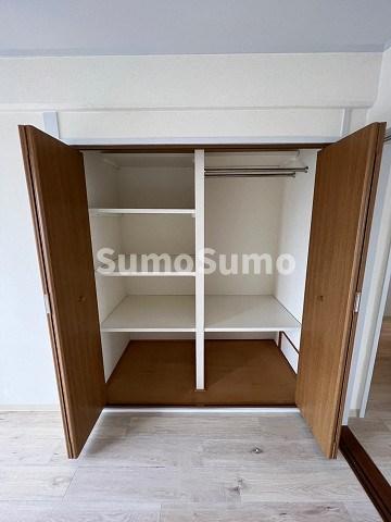 収納　十分な収納スペースがあります