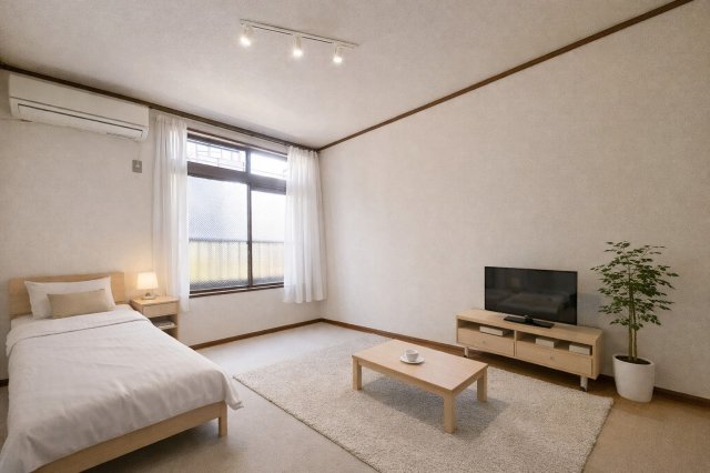 居室・リビング　家具配置イメージ画像です