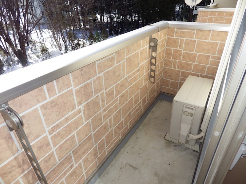 バルコニー　モデルルーム