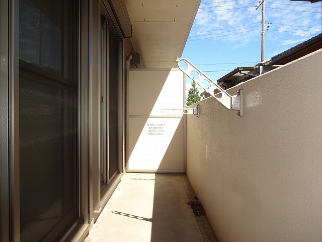 バルコニー　写真は他のお部屋です。