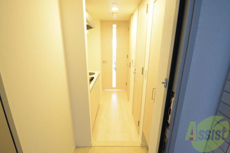 玄関　シューズボックス付の玄関