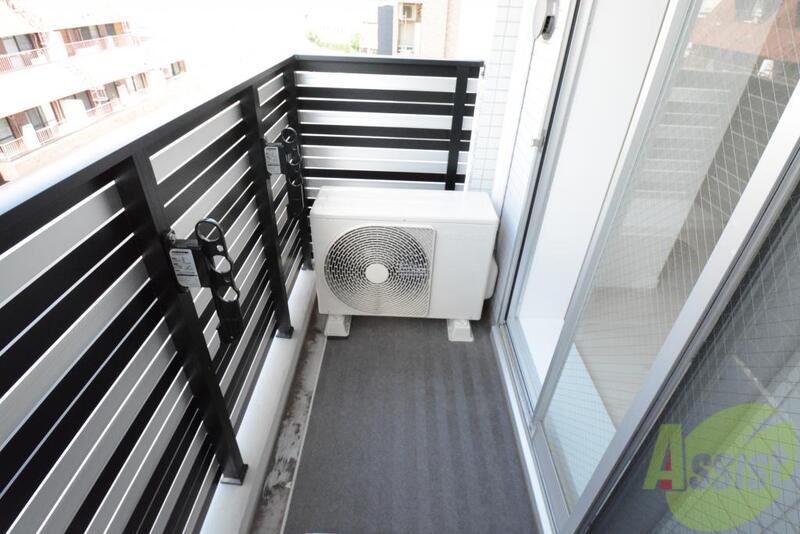 バルコニー　風通しの良いバルコニー