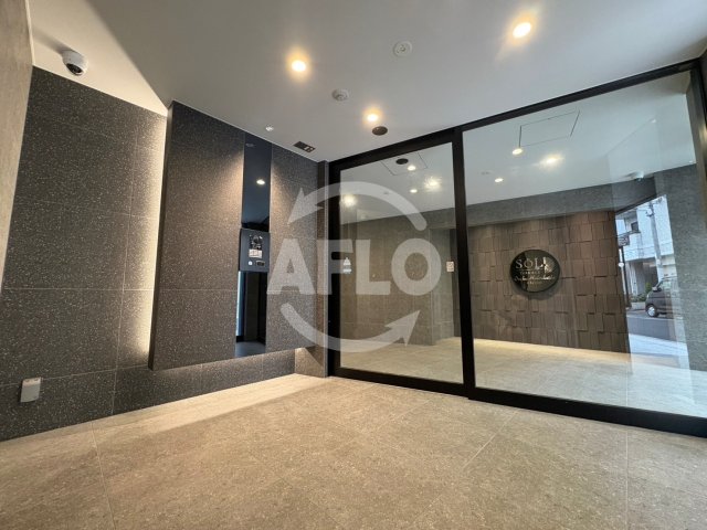 ロビー　ソルテラスOSAKA緑橋クレアスト　ロビー