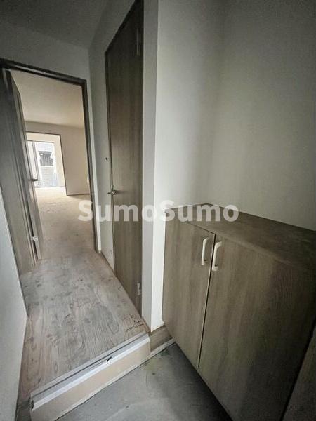 玄関　収納もある玄関です