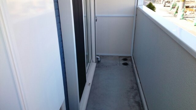 バルコニー　バルコニーがあります