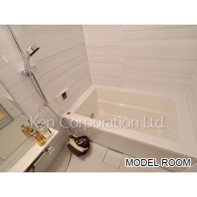 バス・シャワールーム　同タイプ2階のお部屋を撮影。仕様が異なることがあります。