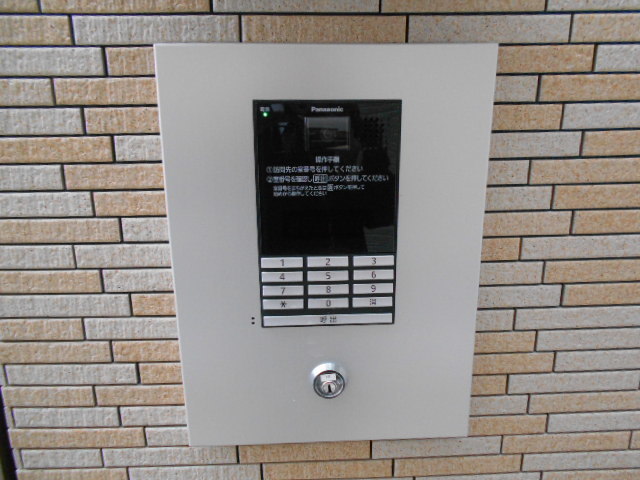 セキュリティ　オートロックです