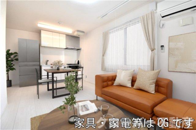 居室・リビング　家具・家電等はCGです