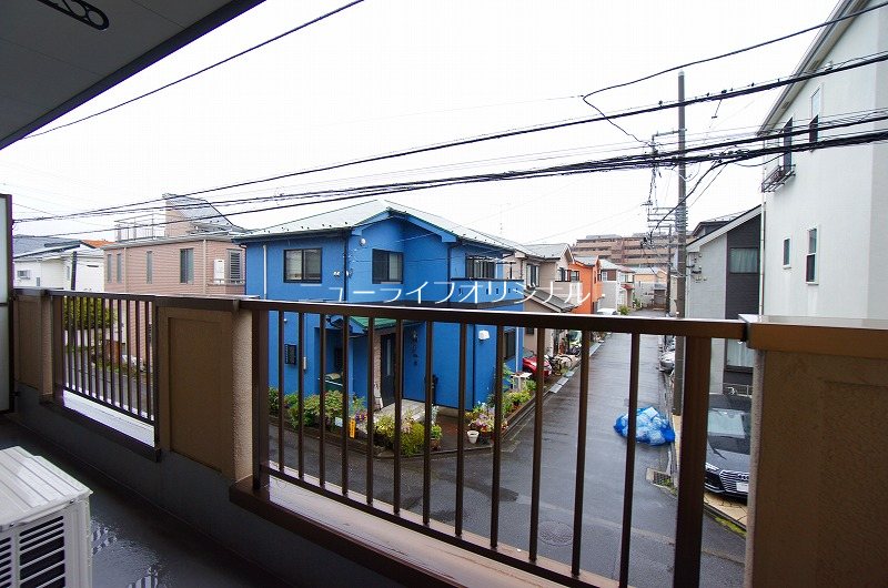 バルコニー　風通しの良いバルコニー