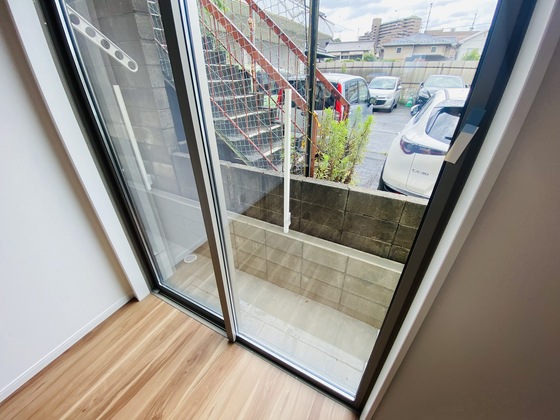 バルコニー　※別部屋の写真です