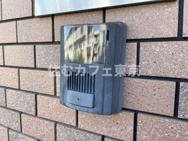 セキュリティ　モニター付きインターホンです