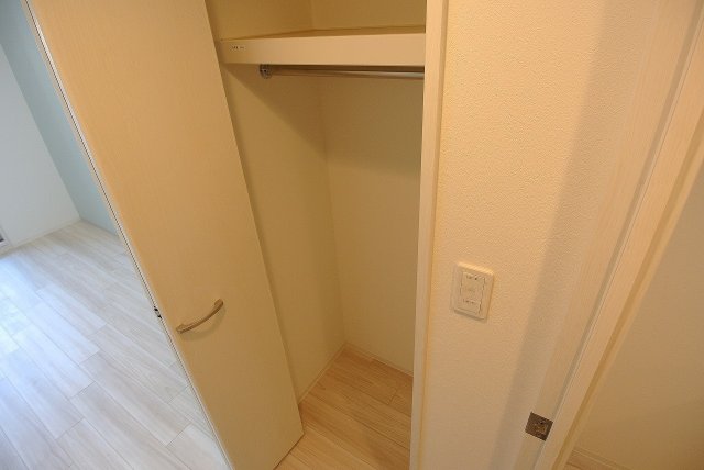 収納　たっぷりとした収納スペースです