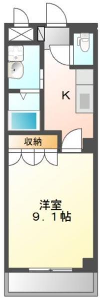 サンライズKの間取り写真