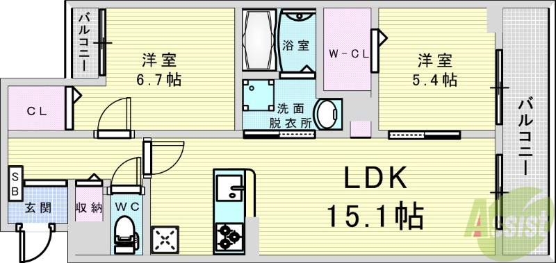 間取り図