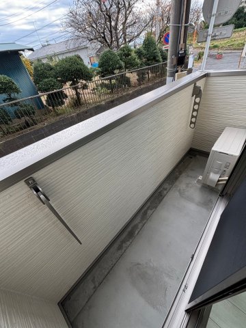 バルコニー　バルコニーがあります