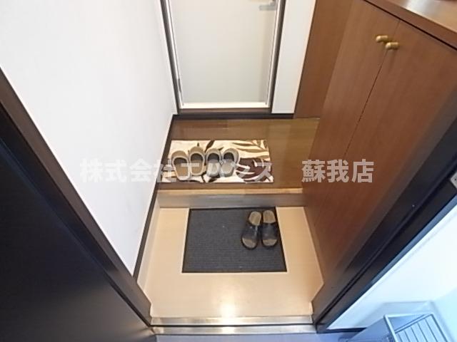 玄関　明るい玄関です