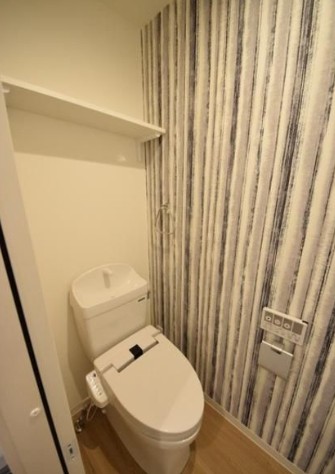 トイレ　ゆったりとした空間のトイレです