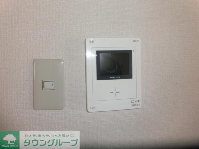 セキュリティ　モニターつきインターフォン